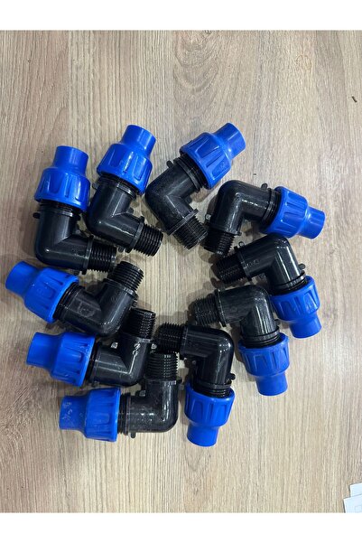 POELSAN 16*1\2 ERKEK KİLİTLİ DİRSEK 10 ADET