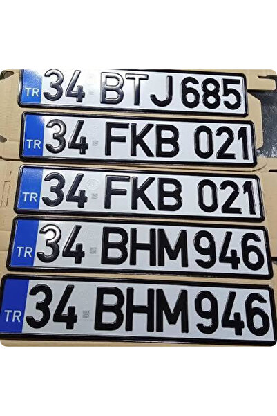 karadenizapppleksi Plaka (1 Adet Qr Kodlu)