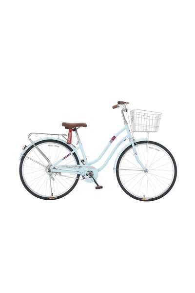 Colorland دراجة فيليون مع سلة، مقاس 24 بوصة، لون أزرق