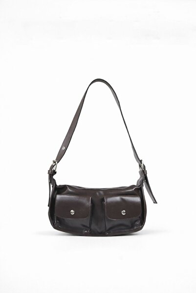 Tandi Bags Aitana Vintage Baguette Bag Bitter Brown