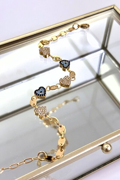 lumi atelier Amour Chain Altın Kaplama Bileklik