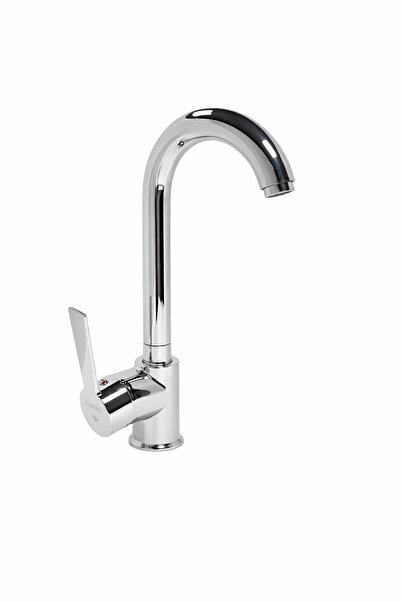 Nuss Safir Kuğu Lavabo Bataryası-Parlak Krom-N 9602