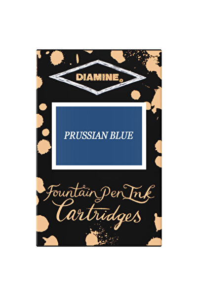 Diamine Σετ δοχείων μελάνης 18 τεμαχίων - Πρωσικό μπλε