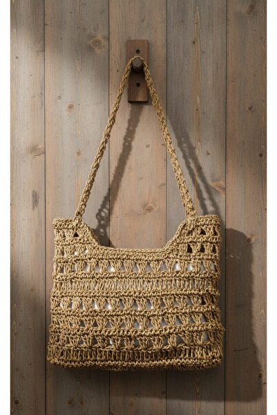 EHF LifeStyle HASIR EL ÖRGÜSÜ OMUZ ÇANTA