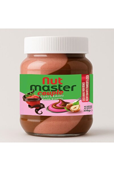Nut Master Çilekli Kakaolu Fındık Kreması 350Gr