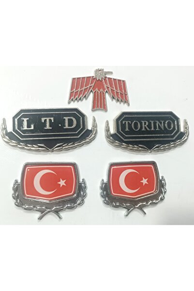 lina oto aksesuar 5 Pieces of Metal with Adhesive Tape