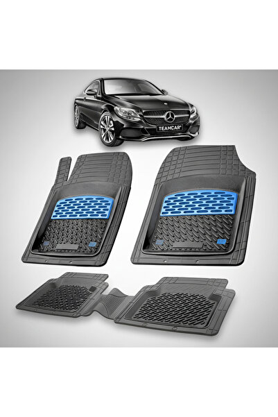 TEAMCAR Covorase Mercedes-Benz C-Class Compatibile C205 Coupe 2016-2022 | Blue