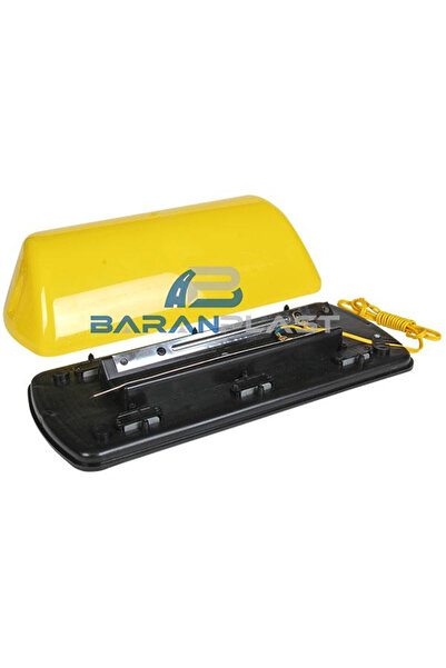 Fym Brn 0185 Taxi Sign with Magnet Without Yellow Writing Imported Premium