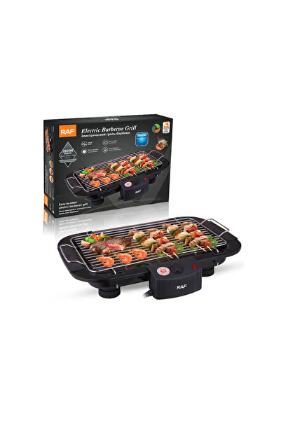 raf Gratar Electric 5301, Fara Fum, Putere 2000W, 5 Trepte de Temperatura, Ot...