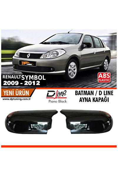Genel Markalar RENAULT SYMBOL 09-12 / CLIO 3 09-12 YARASA AYNA KAPAĞI P.BLACK...