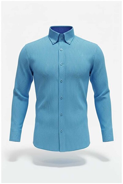 Louis Fabel Striped Long Sleeve Men's Shirt