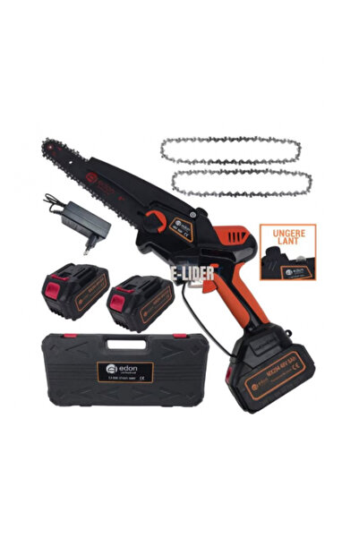 Edon Fierastrau de mana pe acumulatori Profesional 48V, Lama 25cm, Ungere lan...