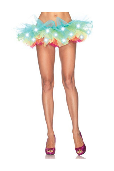 Leg Avenue Multicolored short tutu skirt with LED