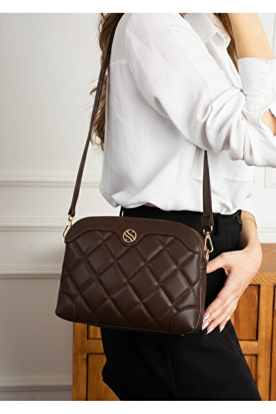 Meryem Çanta Women's Adjustable Crossbody Bag with 4 Compartments