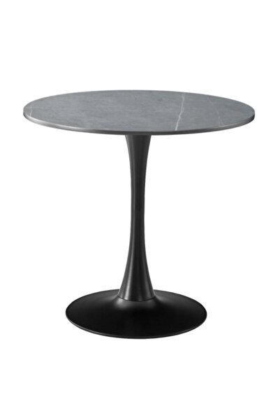 2home Tulip Round Table, Gray, 70cm