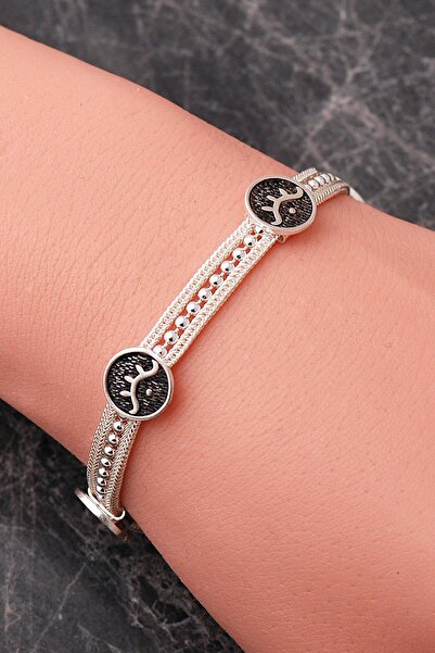 Sümer Telkari Mezopotamya Ay Yıldız Sembolü Midyat Hasırı 925 Ayar Gümüş Bile...