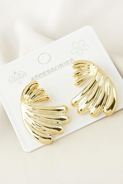 OSENSE Winged Plastic Earrings