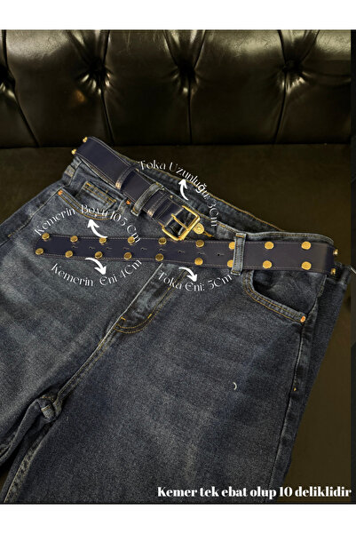 Fiori Makara Toka Women's Trouser Belt, Jacket Belt, Dress Belt, Shirt Belt