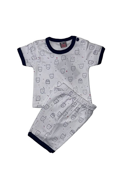 GENERAL Boys' pajama set - T-shirt and shorts - 3-12 months