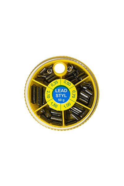 EnergoTeam Set of split leads Styl, Elongated, 0.35g to 2.1g, 50g