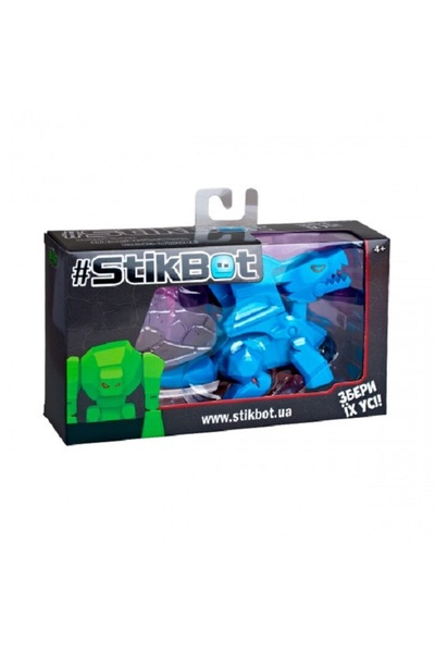 Stikbot Figurina Dragon albastru cu ventuze Mega