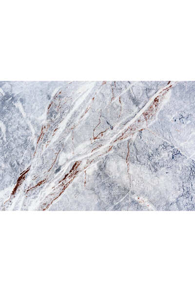 Rabadon Waterproof Marble Patterned Adhesive Wall Covering with Kitchen & Bat...