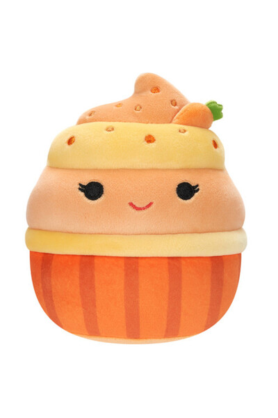 SQUISHMALLOW Jucarie de plus 13 cm, Keisha, cupcake cu morcov, Sq...