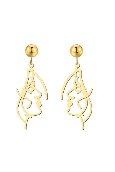 EFAYN.RO Women's earrings, radiant fashion model, long, pendant for women, go...