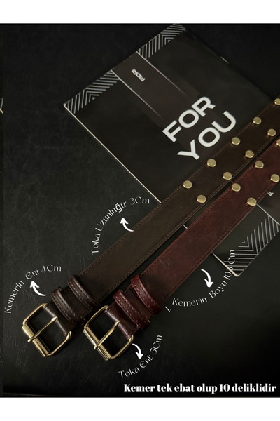 Fiori Makara Toka Women's Trouser Belt, Jacket Belt, Dress Belt, Shirt Belt