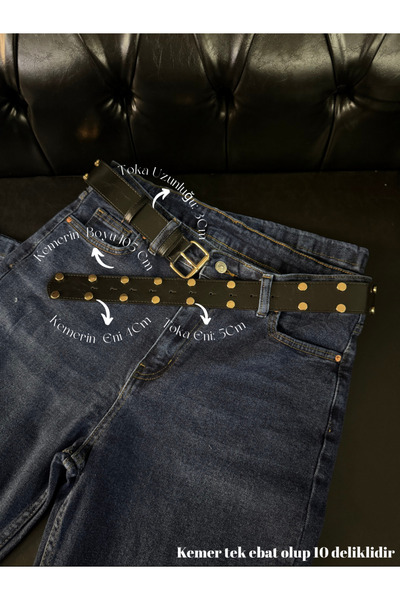 Fiori Makara Toka Women's Trouser Belt, Jacket Belt, Dress Belt, Shirt Belt