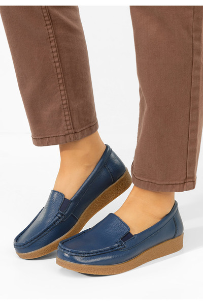 B T Shoes Δερμάτινα μοκασινια γυναικεια Nerida Νειβι