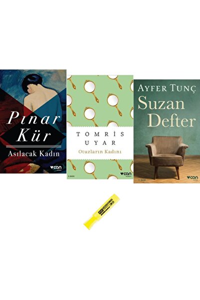 Can Yayınları Asılacak Kadın + Otuzların Kadını + Suzan Defter / 3 Kitap SET ...