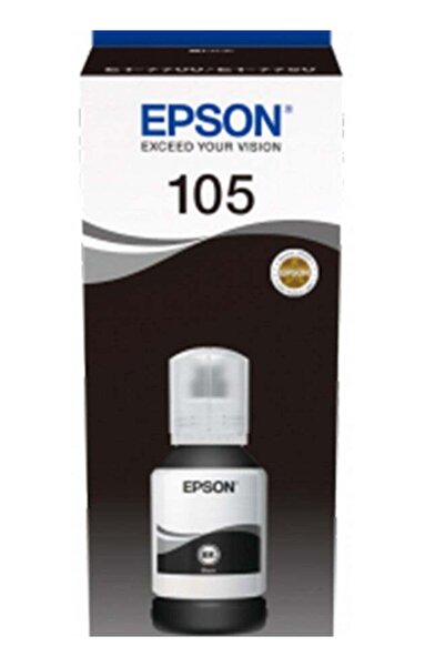 Canon 105 EcoTank Ink Bottle, Black Ink for Printer Refill - Black