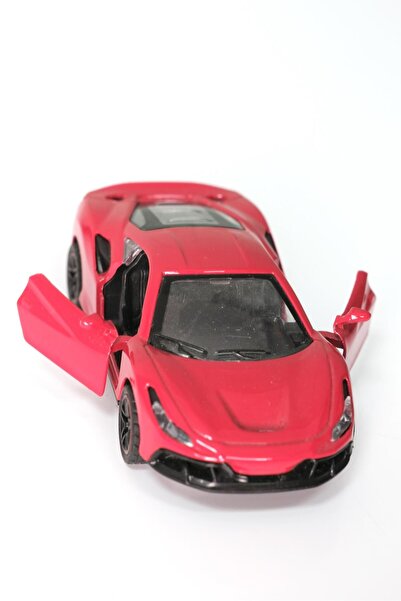 agugu Ferrari Red Sports Toy Pull-And-Go Car V2