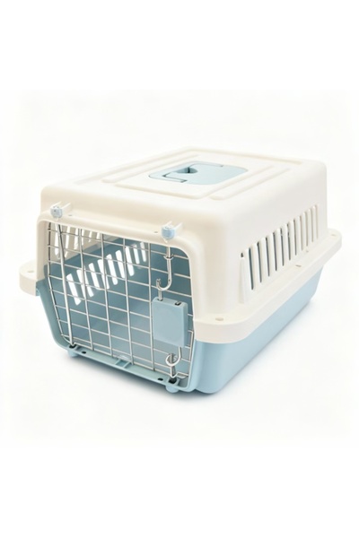 FOXMAG24 Cușcă de transport pentru animale de companie Nunbell, PP durabil, u...