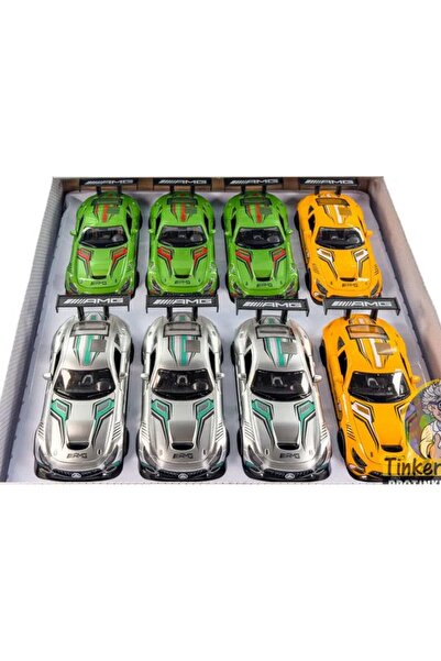 Colorland Pullback Mercedes-AMG V 8 Die-Cast 1:24 Scale