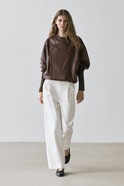 Massimo Dutti Pensli pamuklu pantolon