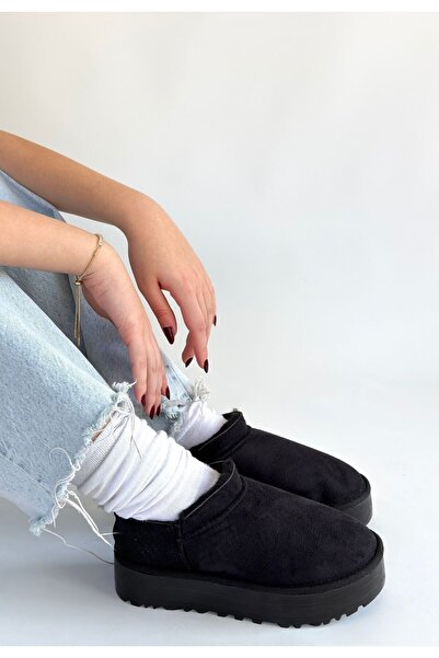 WE&ME Mitay Black Suede Boots