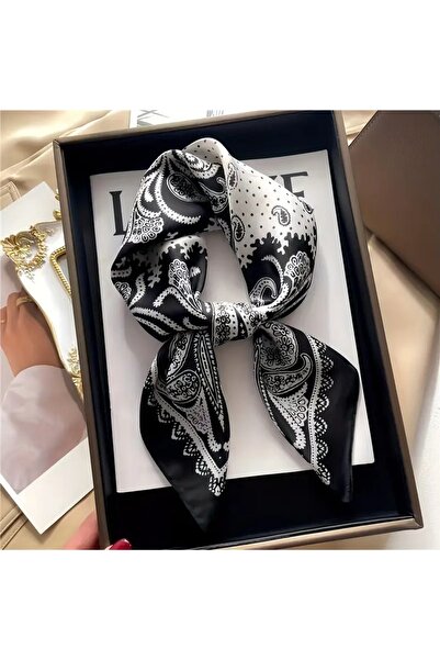 Behills Women's Bandana Scarf 50X50 Square Scarf Rayon Ethnic Patterned Itali...