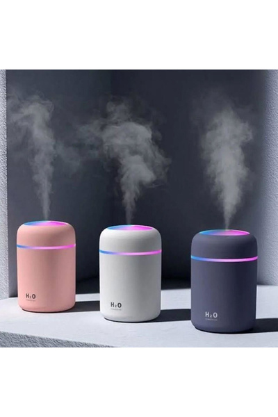 Store H2O Hava Nemlendirici USB Mini Nem Makinesi 11x8 Cm Ultrasonik Buhar Ci...