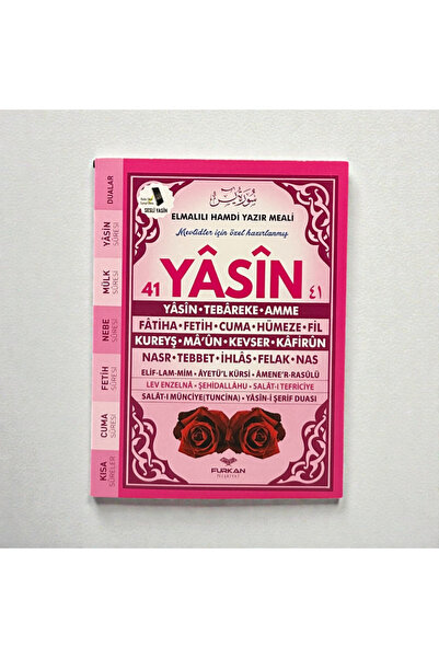 Zey-Al 41 Yasin Çanta Boy | 80 Sayfa, Karton Kapak – Pembe