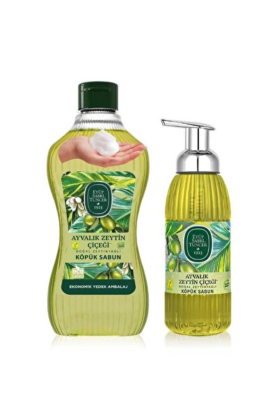 Eyüp Sabri Tuncer Ayvalık Olive Blossom Natural Olive Oil Foam Soap 1.5 Lt + ...