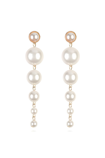 EFAYN.RO Cercei dama, model elegant cu margele, lungi, tematica I love pearls...