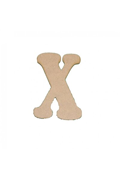 INEDIT CRAFT Γράμμα X MDF 120x100x3 mm
