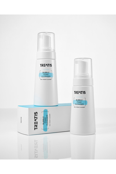 TREATIS BUBBLE FOAM CLEANSER 200ML