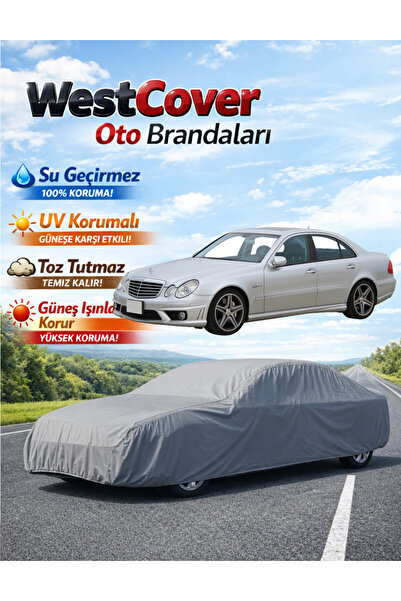 WestCover غطاء سيارة متوافق مع مرسيدس-بنز الفئة E (W211)، خيمة مقاومة للماء، ...