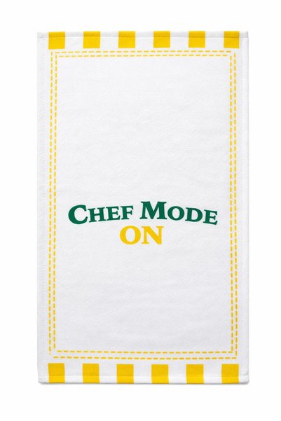 Lasviah Prosop de bucătărie și cârpă de uscare galbenă cu model Lemon Cake, set de două, 35x50