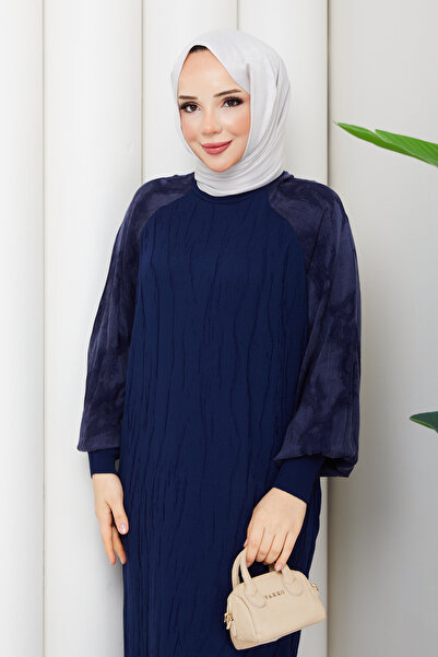 Pamuk Butik Women's Spider Web Patterned Sleeve Silk Kupra Mercerized Knitwea...