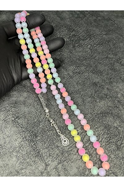 Mos Tespih 99' Phosphorescent Bonibon High-End Matte Special Design Prayer Beads