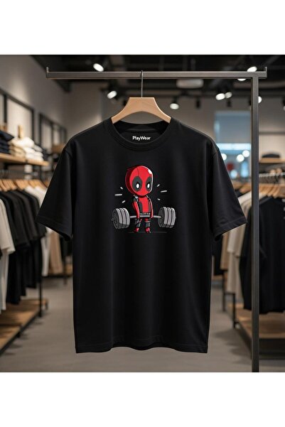playwear White Deadlift Oversized T-Shirt